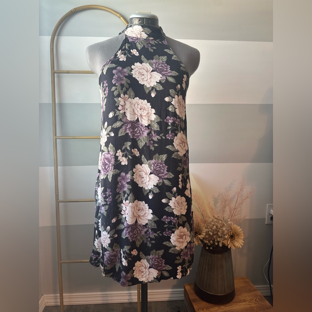 American Eagle Outfitters Halter Sundress